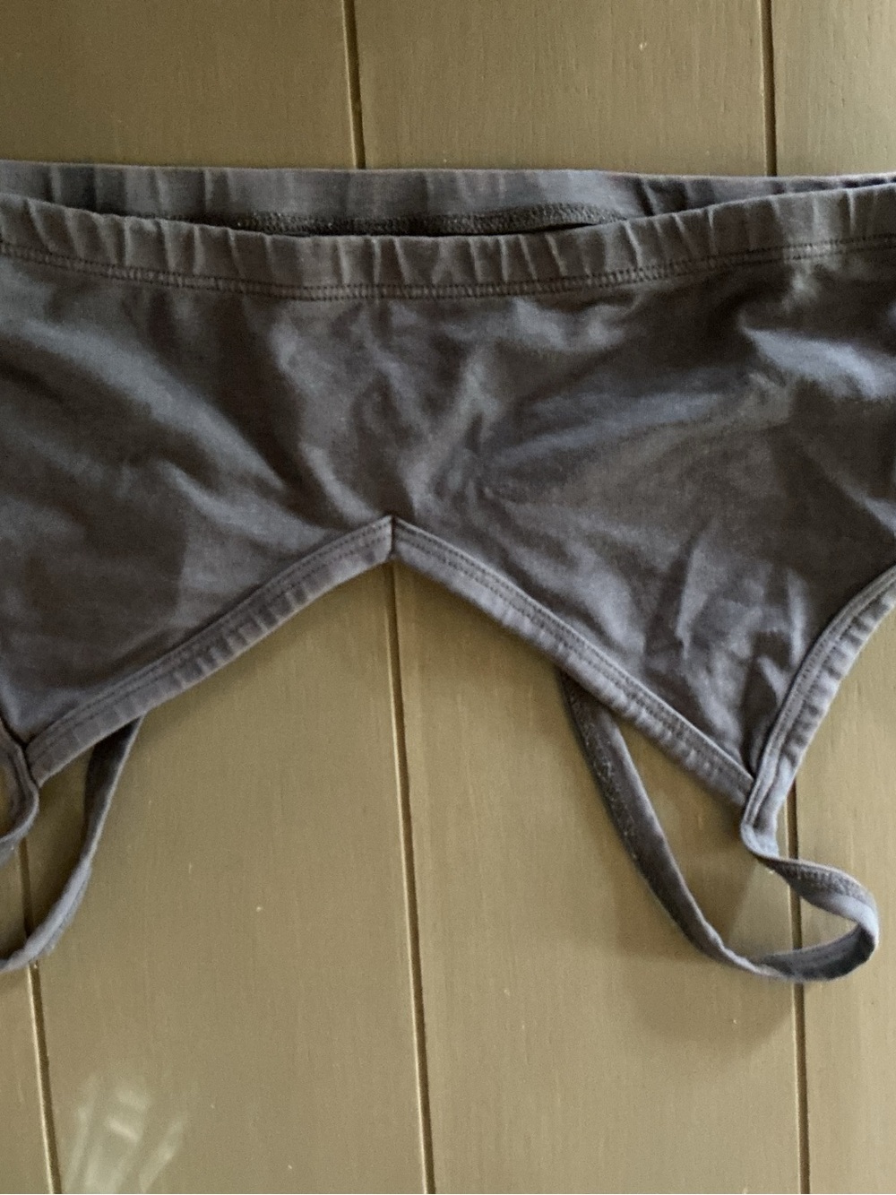 3 Jungmaven Hemp Bralettes Small Black, Gray and Pale Green - Picture 4 of 8